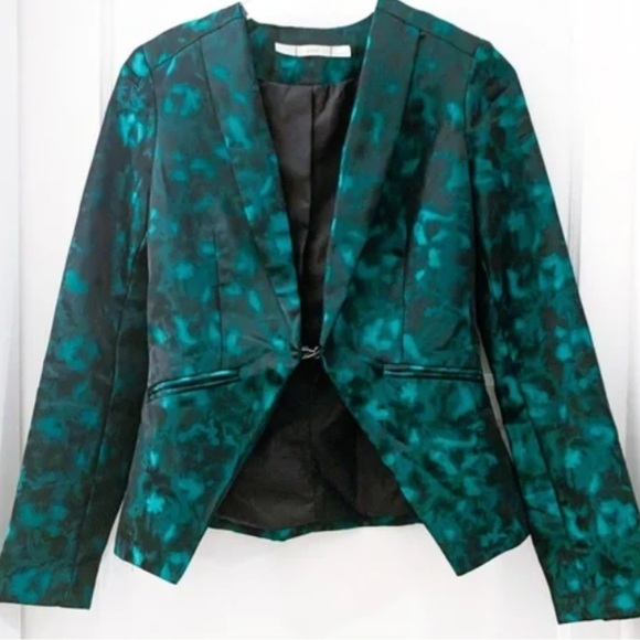 Emerald Shine Effect Blazer - Picture 3 of 11